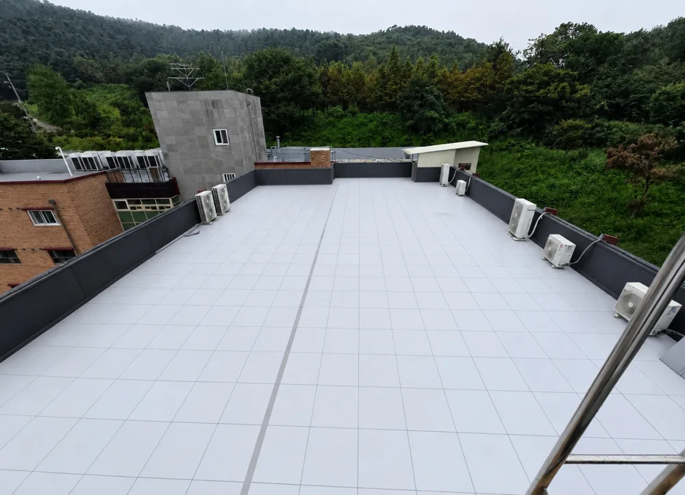 경기도 정신병원 옥상 스틸방수 공사